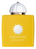 Sunshine Woman di Amouage, profumo donna con note di mandorla, vaniglia e osmanto