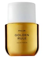 Golden Rule di Phlur, profumo unisex con pera, latte di cocco, vaniglia e sandalo